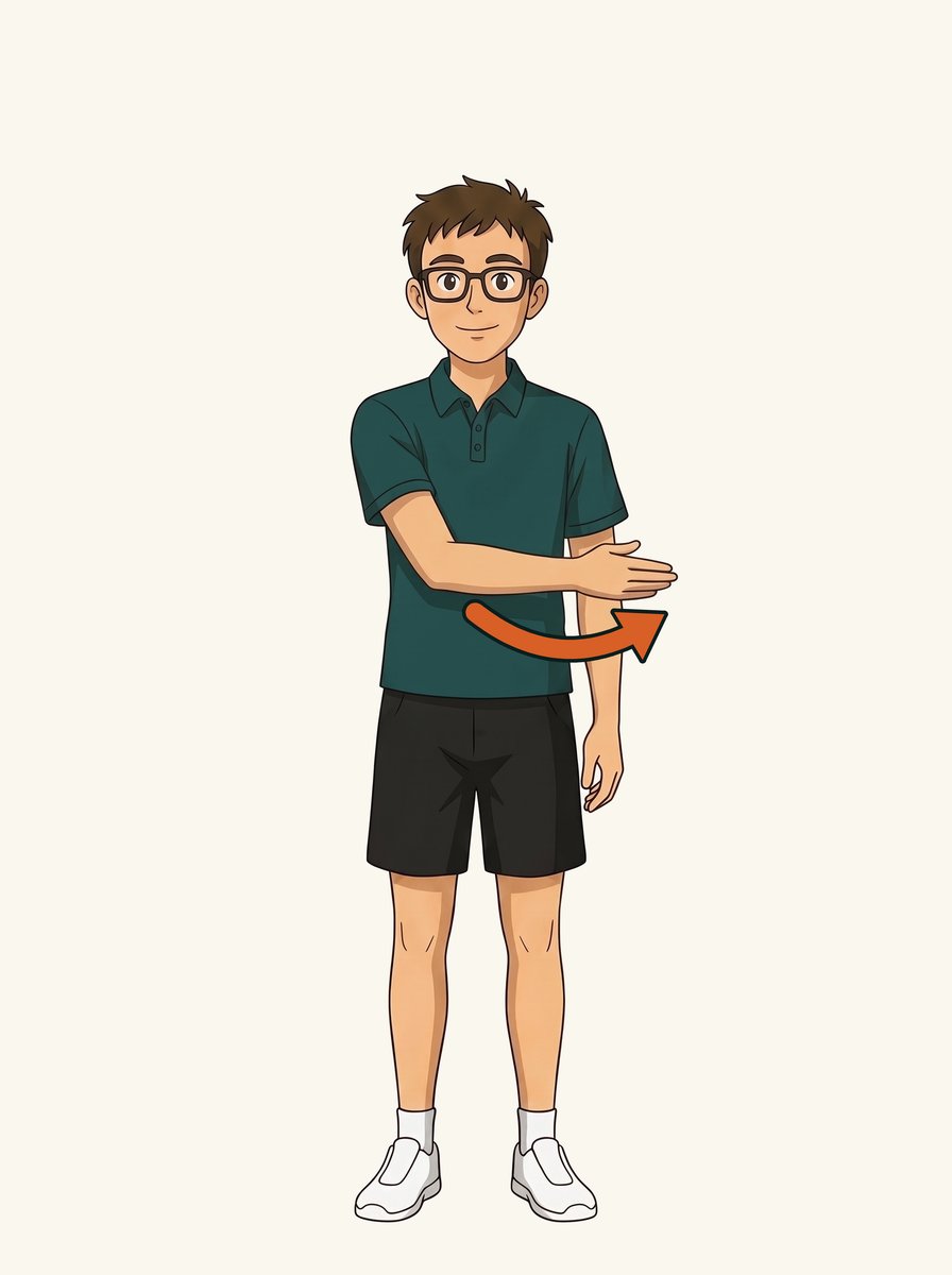 Netball umpire hand signal for ordering off